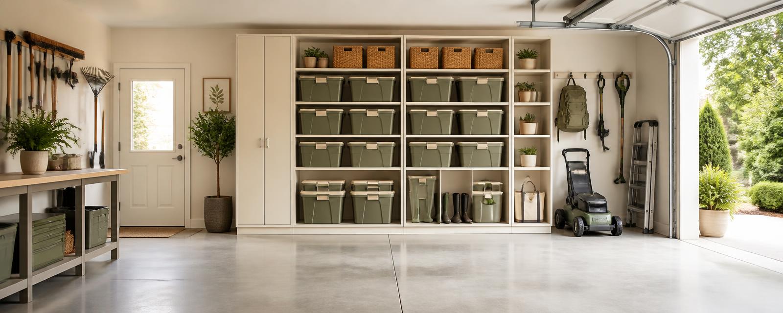 Garage organizing inspiration