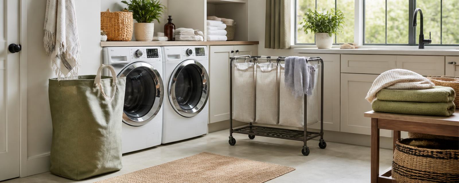 Laundry organizing inspiration