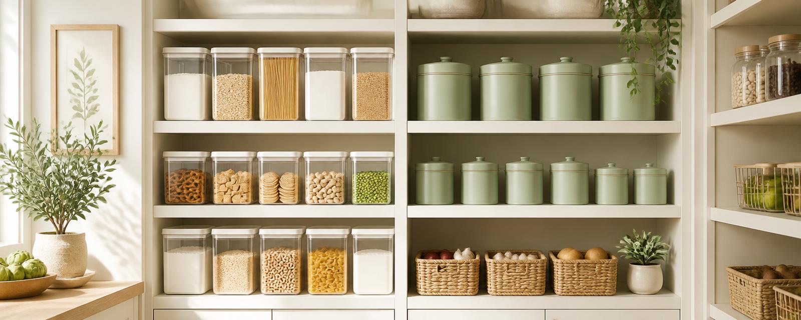 Pantry organizing inspiration